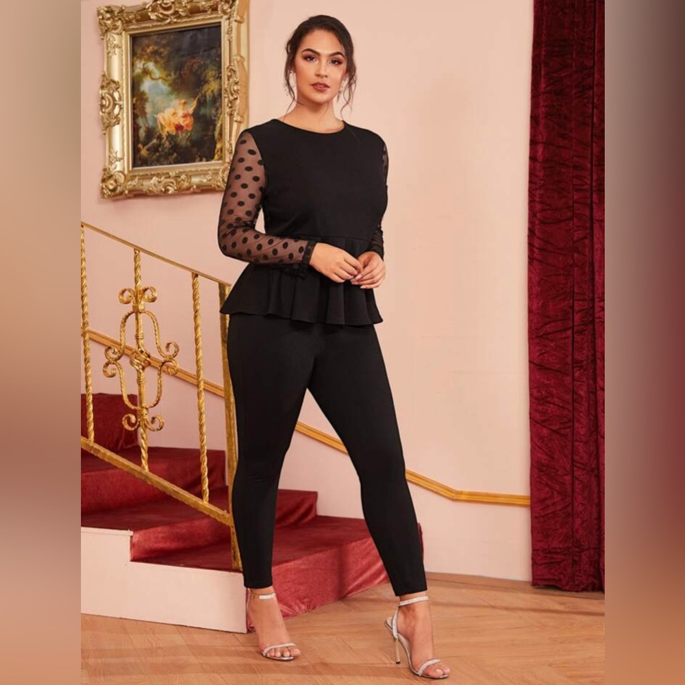 Shein Plus Size Pant Suit Size 4xl - image 5